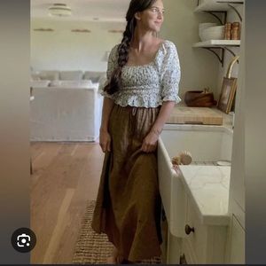 Neuflora Paris Skirt in Brown